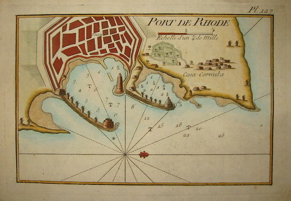 Allezard Jean Joseph - Roux Joseph Port de Rhode 1804 Genova 